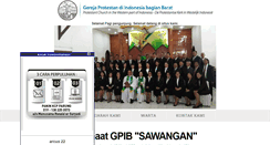 Desktop Screenshot of gpibsawangan.org