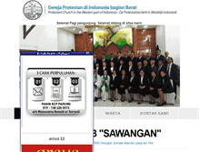 Tablet Screenshot of gpibsawangan.org
